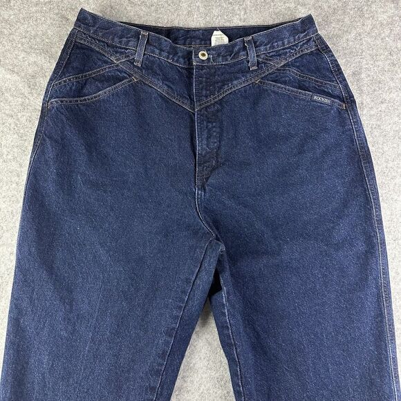 VTG Rockies Rocky Mountain Bareback Jeans 19/20 Dark Western Cowboy Rodeo Ranch* - Picture 7 of 15